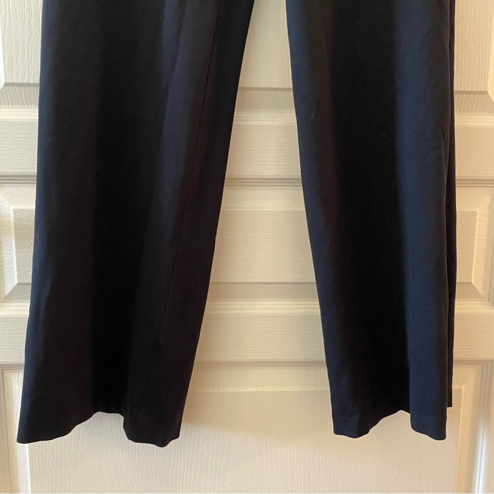 SPANX Smooth Perfect Fit Ponte Wide Leg Trousers in Black - L - Picture 7 of 12